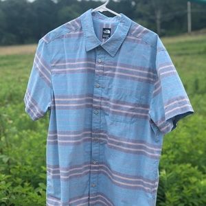 North Face Short Sleeve Button Shirt